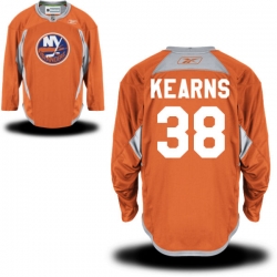 Bracken Kearns Reebok New York Islanders Premier Orange Alternate Practice Jersey
