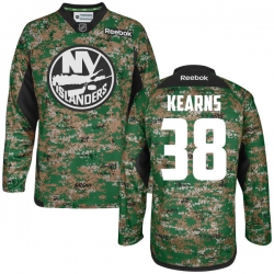Bracken Kearns Reebok New York Islanders Authentic Camo Digital Veteran's Day Practice Jersey
