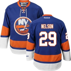 Brock Nelson Reebok New York Islanders Authentic Royal Blue Home NHL Jersey