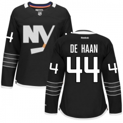 Calvin de Haan Women's Reebok New York Islanders Premier Black Alternate Jersey