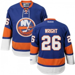James Wright Reebok New York Islanders Premier Royal Blue Home Jersey