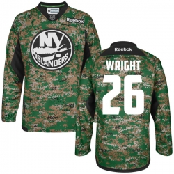James Wright Reebok New York Islanders Authentic Camo Digital Veteran's Day Practice Jersey