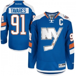 John Tavares Reebok New York Islanders Authentic Royal Blue 2014 Stadium Series NHL Jersey