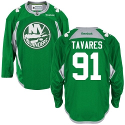 John Tavares Reebok New York Islanders Authentic Green Practice NHL Jersey