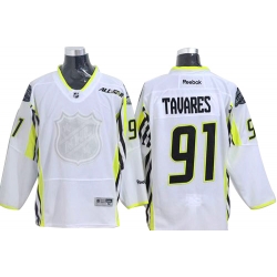 John Tavares Reebok New York Islanders Authentic White 2015 All Star NHL Jersey
