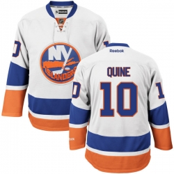 Alan Quine Reebok New York Islanders Authentic White Away Jersey