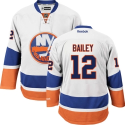 Josh Bailey Reebok New York Islanders Authentic White Away NHL Jersey