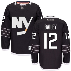Josh Bailey Reebok New York Islanders Authentic Black Third NHL Jersey