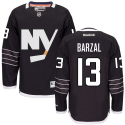 Mathew Barzal Reebok New York Islanders Premier Black Third NHL Jersey