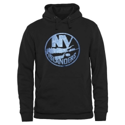 NHL New York Islanders Rinkside Pond Hockey Pullover Hoodie - Black -