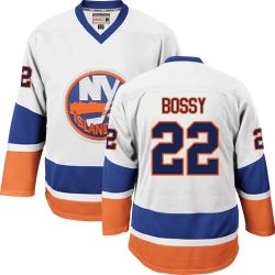 Mike Bossy CCM New York Islanders Premier White Throwback NHL Jersey