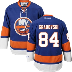 Mikhail Grabovski Reebok New York Islanders Authentic Royal Blue Home NHL Jersey