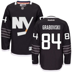Mikhail Grabovski Reebok New York Islanders Authentic Black Third NHL Jersey