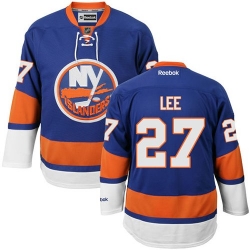 Anders Lee Reebok New York Islanders Premier Royal Blue Home NHL Jersey