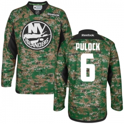 Ryan Pulock Reebok New York Islanders Authentic Camo Digital Veteran's Day Practice Jersey