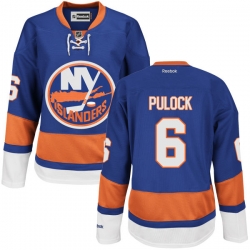 Ryan Pulock Women's Reebok New York Islanders Premier Royal Blue Home Jersey