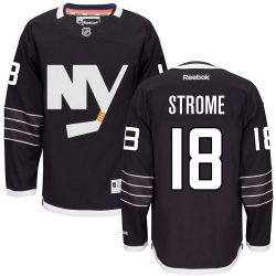 Ryan Strome Reebok New York Islanders Authentic Black Third NHL Jersey