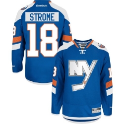 Ryan Strome Reebok New York Islanders Premier Royal Blue 2014 Stadium Series NHL Jersey