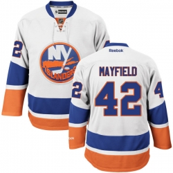Scott Mayfield Reebok New York Islanders Authentic White Away Jersey
