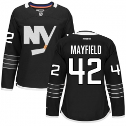 Scott Mayfield Women's Reebok New York Islanders Premier Black Alternate Jersey