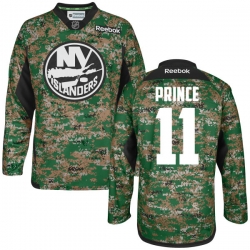 Shane Prince Reebok New York Islanders Authentic Camo Digital Veteran's Day Practice Jersey