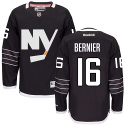 Steve Bernier Reebok New York Islanders Premier Black Practice Jersey