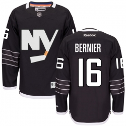 Steve Bernier Reebok New York Islanders Authentic Black Practice Jersey