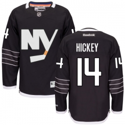 Thomas Hickey Reebok New York Islanders Premier Black Practice Jersey