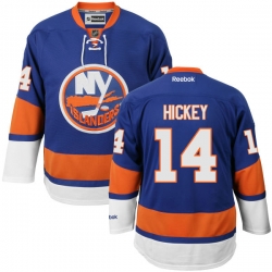 Thomas Hickey Reebok New York Islanders Authentic Royal Blue Home Jersey