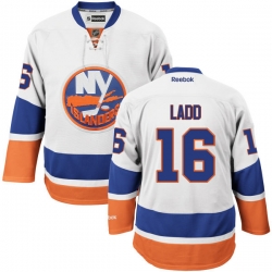 Andrew Ladd Youth Reebok New York Islanders Premier White Away Jersey