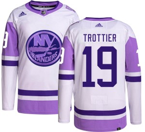 Bryan Trottier Men's Adidas New York Islanders Authentic Hockey Fights Cancer Jersey