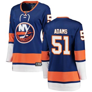 Collin Adams Women's Fanatics Branded New York Islanders Breakaway Blue Home Jersey