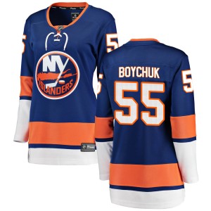 Johnny Boychuk Women's Fanatics Branded New York Islanders Breakaway Blue Home Jersey