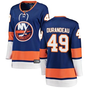 Arnaud Durandeau Women's Fanatics Branded New York Islanders Breakaway Blue Home Jersey