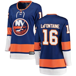 Pat LaFontaine Women's Fanatics Branded New York Islanders Breakaway Blue Home Jersey