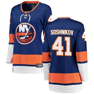 Nikita Soshnikov Women's Fanatics Branded New York Islanders Breakaway Blue Home Jersey