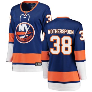 Parker Wotherspoon Women's Fanatics Branded New York Islanders Breakaway Blue Home Jersey