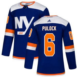 Ryan Pulock Men's Adidas New York Islanders Authentic Blue Alternate Jersey