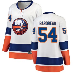 Cole Bardreau Women's Fanatics Branded New York Islanders Breakaway White Away Jersey