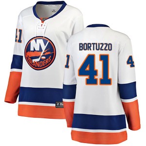 Robert Bortuzzo Women's Fanatics Branded New York Islanders Breakaway White Away Jersey