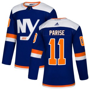 Zach Parise Youth Adidas New York Islanders Authentic Blue Alternate Jersey