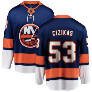 Casey Cizikas Youth Fanatics Branded New York Islanders Breakaway Blue Home Jersey