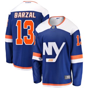 Mathew Barzal Youth Fanatics Branded New York Islanders Breakaway Blue Alternate Jersey