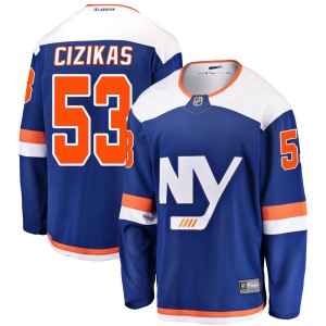 Casey Cizikas Youth Fanatics Branded New York Islanders Breakaway Blue Alternate Jersey