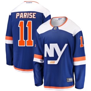 Zach Parise Youth Fanatics Branded New York Islanders Breakaway Blue Alternate Jersey