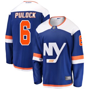 Ryan Pulock Youth Fanatics Branded New York Islanders Breakaway Blue Alternate Jersey