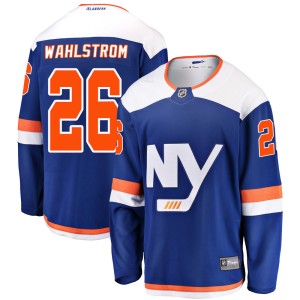 Oliver Wahlstrom Youth Fanatics Branded New York Islanders Breakaway Blue Alternate Jersey