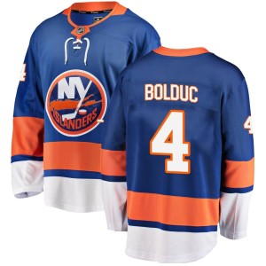 Samuel Bolduc Youth Fanatics Branded New York Islanders Breakaway Blue Home Jersey