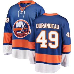 Arnaud Durandeau Youth Fanatics Branded New York Islanders Breakaway Blue Home Jersey