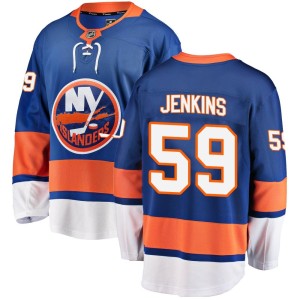 Blade Jenkins Youth Fanatics Branded New York Islanders Breakaway Blue Home Jersey